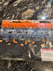 Spooky Nights Grace Popp FQB fabric 14 pc plus panel OOP HTF Halloween