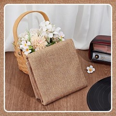 OLYCRAFT 19.7×57.5 Inch Beige Linen Speaker Grill Cloth Fabric…