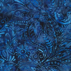 Paisleys Batik – 1 yard price! – Continuous yards available