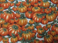 Hoffman International Fabrics PUMPKINS ALLOVER Cotton Fabrics Orange SBTY X 42″