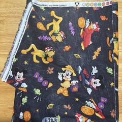Disney Mickey Mouse & Friends Halloween 66x44inches Fabric sewing Material
