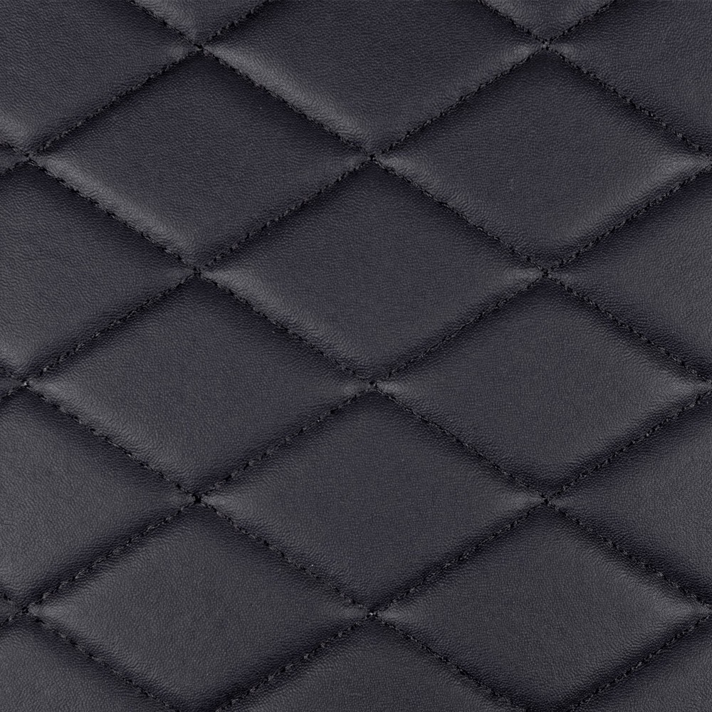 Quilted Vinyl Faux Leather 63″ Wide 6mm Foam Car Headliner Upholstery 1 Yard