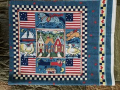 Susan Winget Fabric Traditions Vintage 1994 New -4 Panels Americana #1880