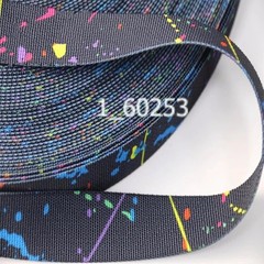 50 Meters 2.5cm Width Camouflage Webbing Non-elastic Edging Strap DIY Parts