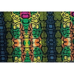 African Fabric/ Ankara – Multicolored ‘Chop Life Skin’ Design, Yard or Wholesale