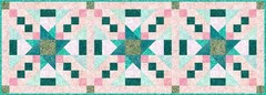 Wilmington Batiks – Desert Blossom – Bricks – Light Pink, Fabric BTY