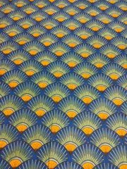25 Yards Fabric Indian Blue Floral Hand Printed Cotton Fabric Sewing Fabrics