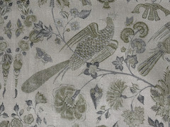 SOFAS & STUFF CURTAIN/UPHOLSTERY FABRIC DESIGN Coromandel 5.1 METRES BASIL V&A C