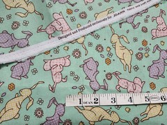 Lot (5) Less Than 1 Yard Cuts EASTER Patterns 27″-33″ Cotton Fabric