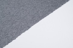 100% Pure Cashmere Fabric 450g Luxury Coat Weight Grey Made in Italy