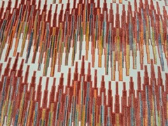 Pindler Hamilton fabric Dixie Hill ginger cut velvet
