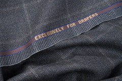 Exclusive for Drapers Five Stars Wool Suit Fabric 2.4m 270gr