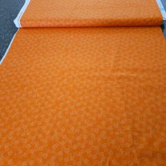 Harmony Cotton BTY Quilting Treasures Tonal Orange Box Boxy Blender