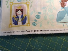 Riley Blake Designs Fabric Panel -Beauty & the Beast -Jill Howarth