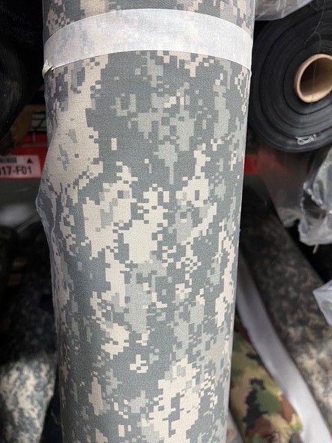 ACU Digital Camo Poly Cotton Camouflage Twill Fabric 64”