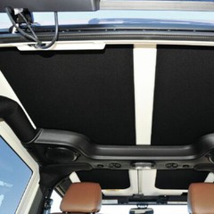 Black Headliner Fabrics 1/8″ Foam Backed 90″x60″ Car Roof Door Panel Upholstery