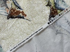 OUTDOOR MOUNTAIN ADVENTURE FABRIC MOTIF 45” – 6 YARDS – DUVET BLUES