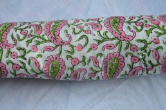 Hand Block Print 100%Cotton 2.5 Yard Fabric NO TARRIF CHARGES 100%✅ ZK_161