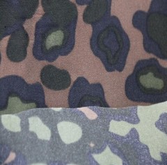 500D Nylon Oxford Oak Leaf Pattern Autumn Winter Camouflage Tactical Fabric
