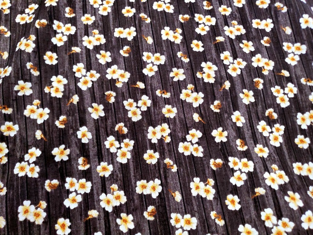 Paloma Song Bird Small Floral Cotton Fabric Exclusively Quilters By the Yard