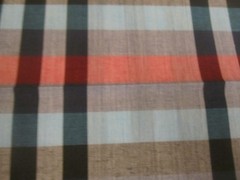 COTTON QUILTING FABRIC Sewing Large Checks Plaid in Blue and Red BTY x 44