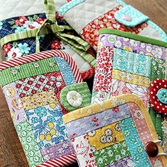 50Pcs 10 X 10 Inches Cotton Fabric Bundle Squares for Quilting Sewing, Precut Fa