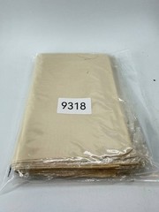 Lot of 9 Pure Silk Habotai Fabric Squares 36×36 8MM Beige New Hong Kong