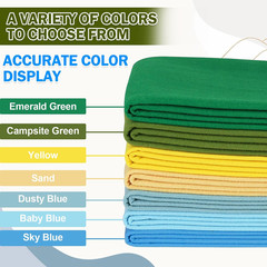 Campsite Green Large Felt Fabric 72″ X 36 “, 1.4 Mm Thick Soft Felt