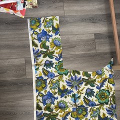 Piece Of Fabric By Zelle 50% Dacron 50% Cotton