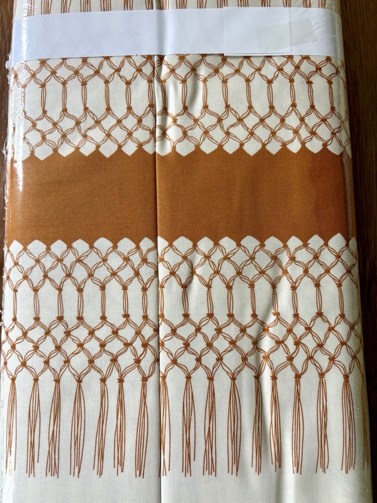 NEW 12 Yd Bolt of Cotton Fabric Cream Copper