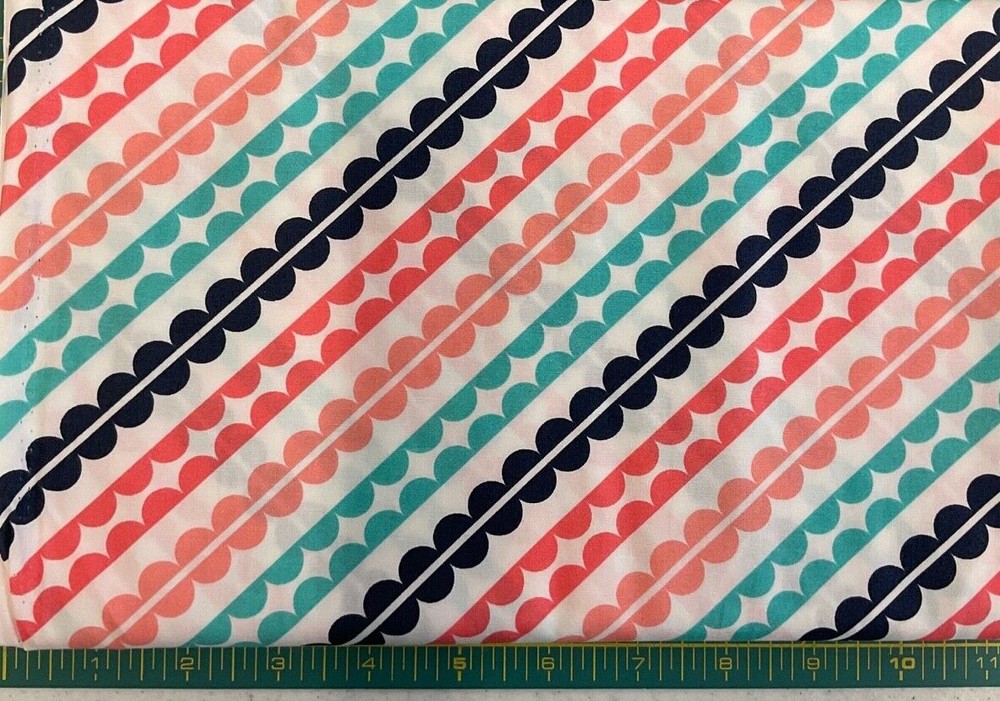 ART GALLERY FABRICS-HAPPY HOME #HAH-14404-ENTRYWAYS-CANDIED–1 3/8 YARDS