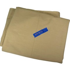 44×51.35 Beige Tan Fabric Material Solid Neutral Woven Craft Textile