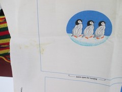 Cranston Print Works Ocean Babies Book Panel Fabric