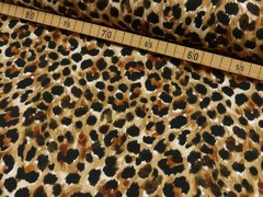 1m x 1.50m cotton jersey Leo sold by the metre