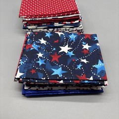 American Flag Patriotic Quilting Fabric Fourth Of July July