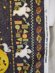 Halloween Fabric Lot of 9 Diff Delightfully Frightful, Trick and Treats 6.5+ Yds