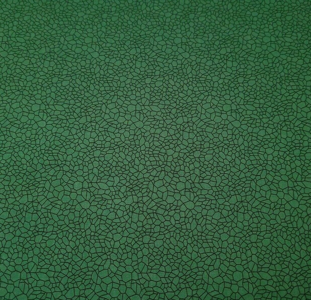 P&B Textiles Bear Essentials 4 BTY Tonal Christmas Green Crackle Blender