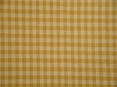 Dunroven House Dijon Check Homespun Fabric | Rustic Farmhouse Woven Fabric