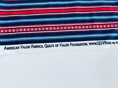 American Valor Fabrics, Sold by the 1/2 Yard, Continuous Cut Fabric