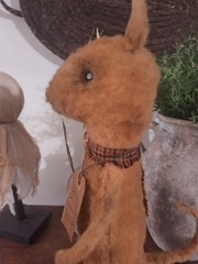 Grungy Primitive Field Mouse for fall scarf with fall prim tag.