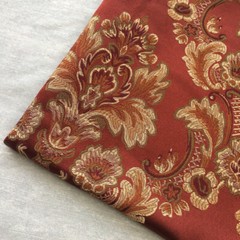 Brocade Fabric Baroque Jacquard Material Craft Floral for Tablecloth Upholstery