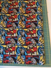 DC Comics Batman BTHY Flannel Fabric By Camelot