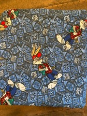 Vintage Fabric Cloth Assorted Patterns Crafts Quilt 10lbs Over 26.5 yards