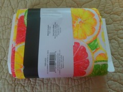 Novelty prints 2 yards 44 in wide grapefruit lime