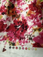 Cameron Multicolor Floral Pattern Fabric Cotton. Pattern #25296