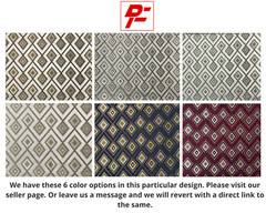 Premium Geometric Design Jacquard Fabric, 54″ Wide, Decor, Crafts, by the Yard