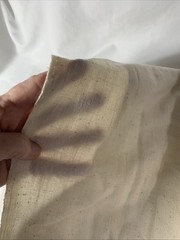 Handcrafted Cotton Fabric~ Classic Cream ~Imported From India ~ 52″ W