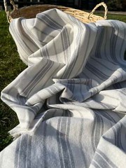 Heavy Weight Softened Linen Cotton Fabric By 2 Meters, 200g/m2 – Upholstery
