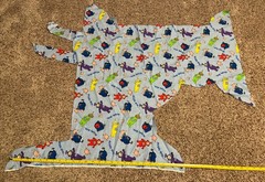 Colorful childrens kids quilt print cotton fabric Scraps lot bundle 90s 2000s