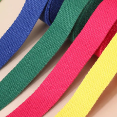 36 Rolls Heavy Cotton Webbing 118.8 Yard 36 Color Mixed Polyester Cotton Webbing
